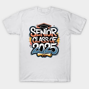 Senior Class of 2025 – Graduation Year T-Shirt
